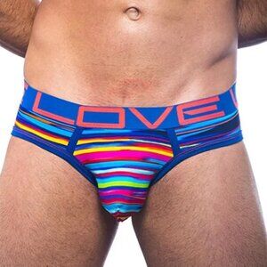 NWT Andrew Christian "Love Spectrum" Brief 90890 SZ Small